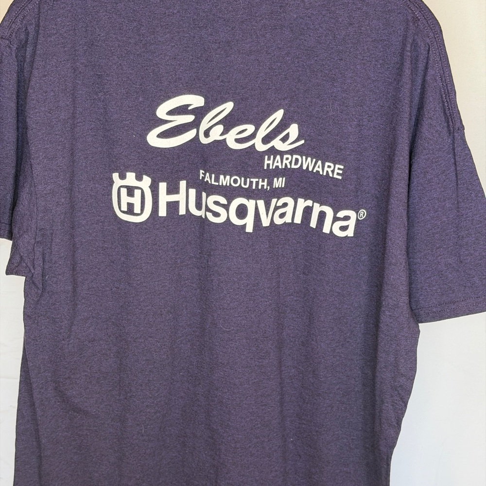 Gildan Deep Purple Short Sleeve Tee - Picture 4 of 5